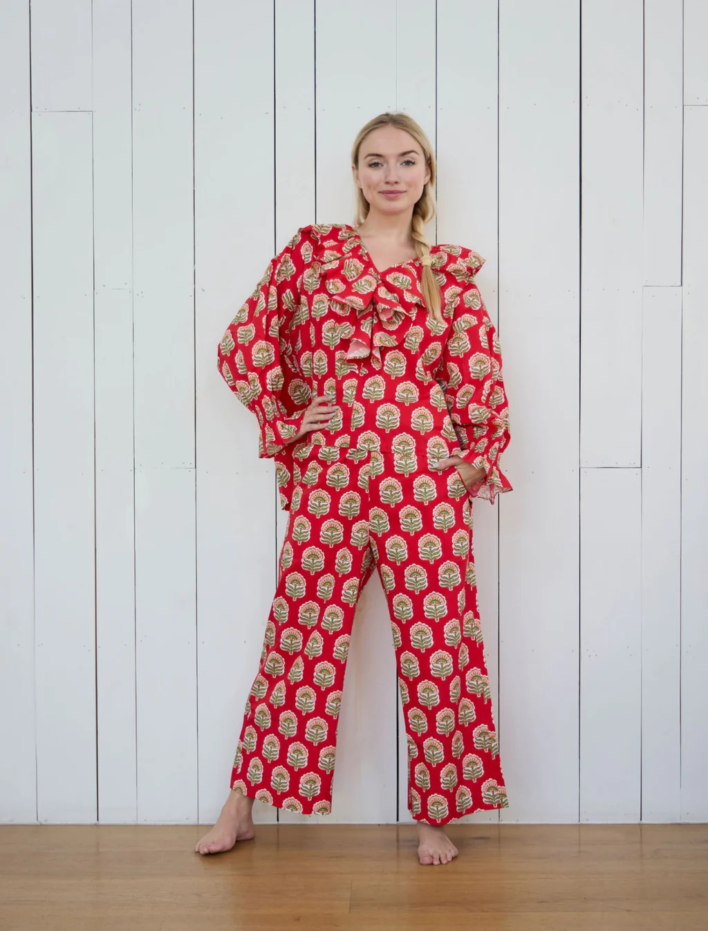 Lady Bird Dream Pant Set - Dahlia | Quiet Culture
