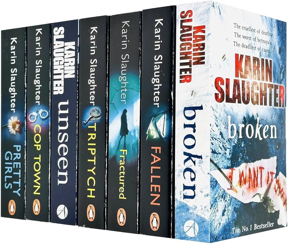 Karin Slaughter 7 Books Collection Set (Fallen, Unseen, Broken, Fractured, Triptych, Pretty Girls... | Amazon (US)