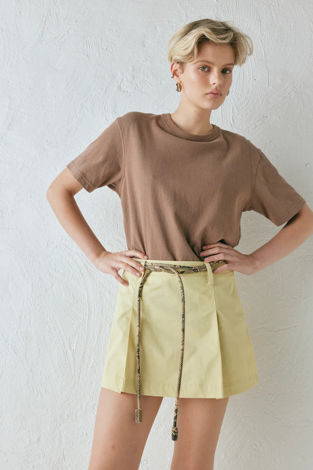 Dom Mini Skirt Butter | VRG Grl