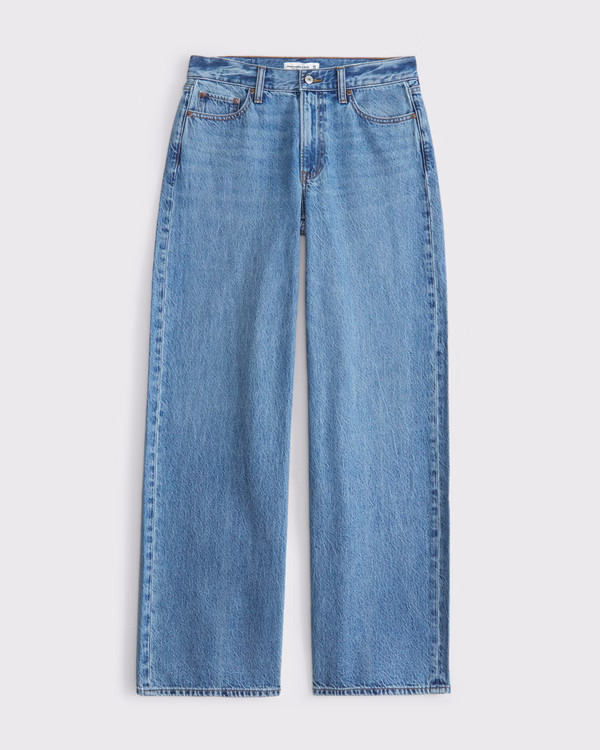 Women's Low Rise Ultra Loose Jean | Women's Bottoms | Abercrombie.com | Abercrombie & Fitch (US)