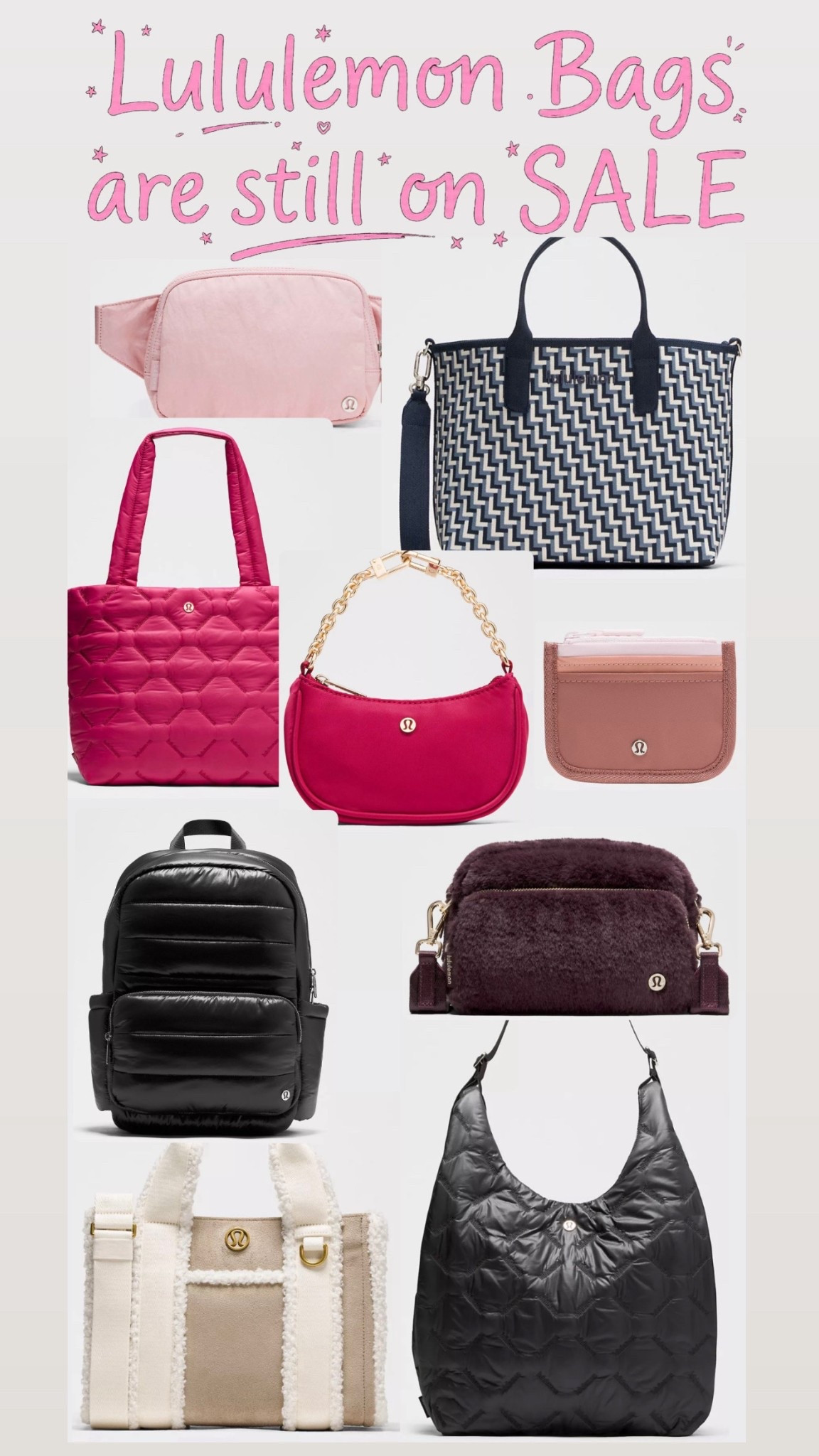 Lululemon bags are still on sale!!! 

#LTKSaleAlert