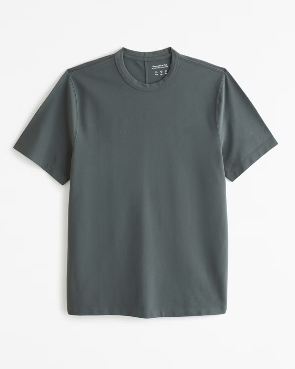 Men's Pique Tee | Men's Tops | Abercrombie.com | Abercrombie & Fitch (US)
