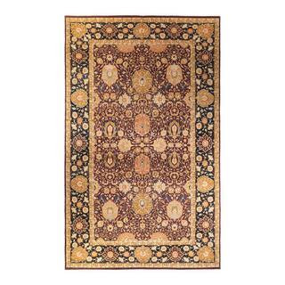 Mogul 10 ft. x 14 ft. Red Oriental Wool Indoor Area Rug | The Home Depot