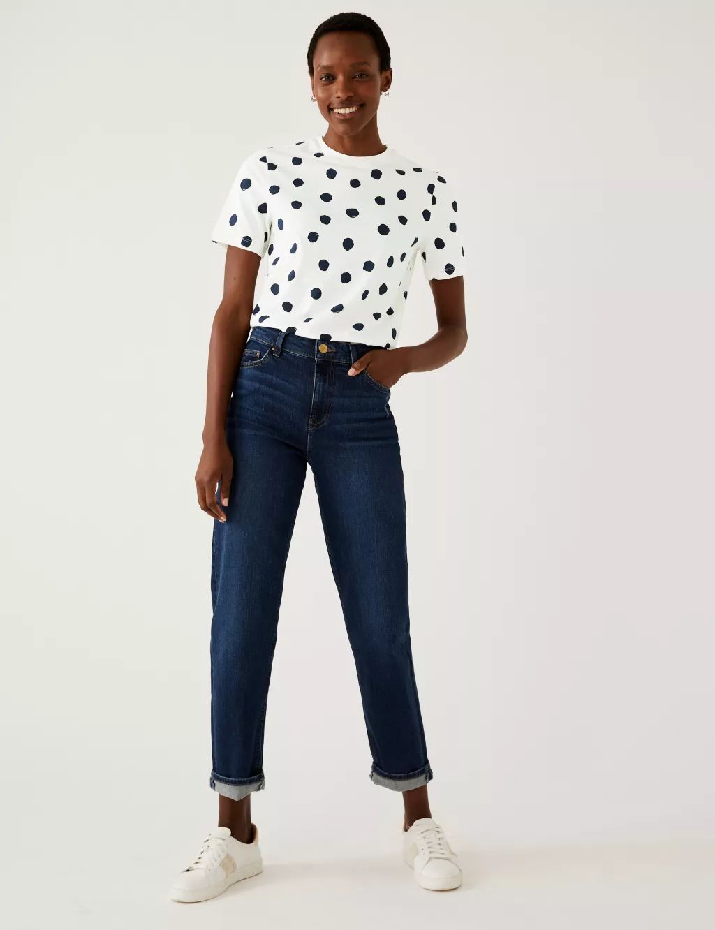 Pure Cotton Printed Everyday Fit T-Shirt | Marks & Spencer (UK)