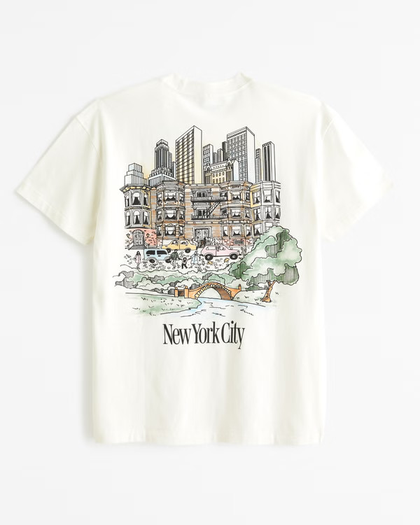 Men's New York Graphic Tee | Men's New Arrivals | Abercrombie.com | Abercrombie & Fitch (US)