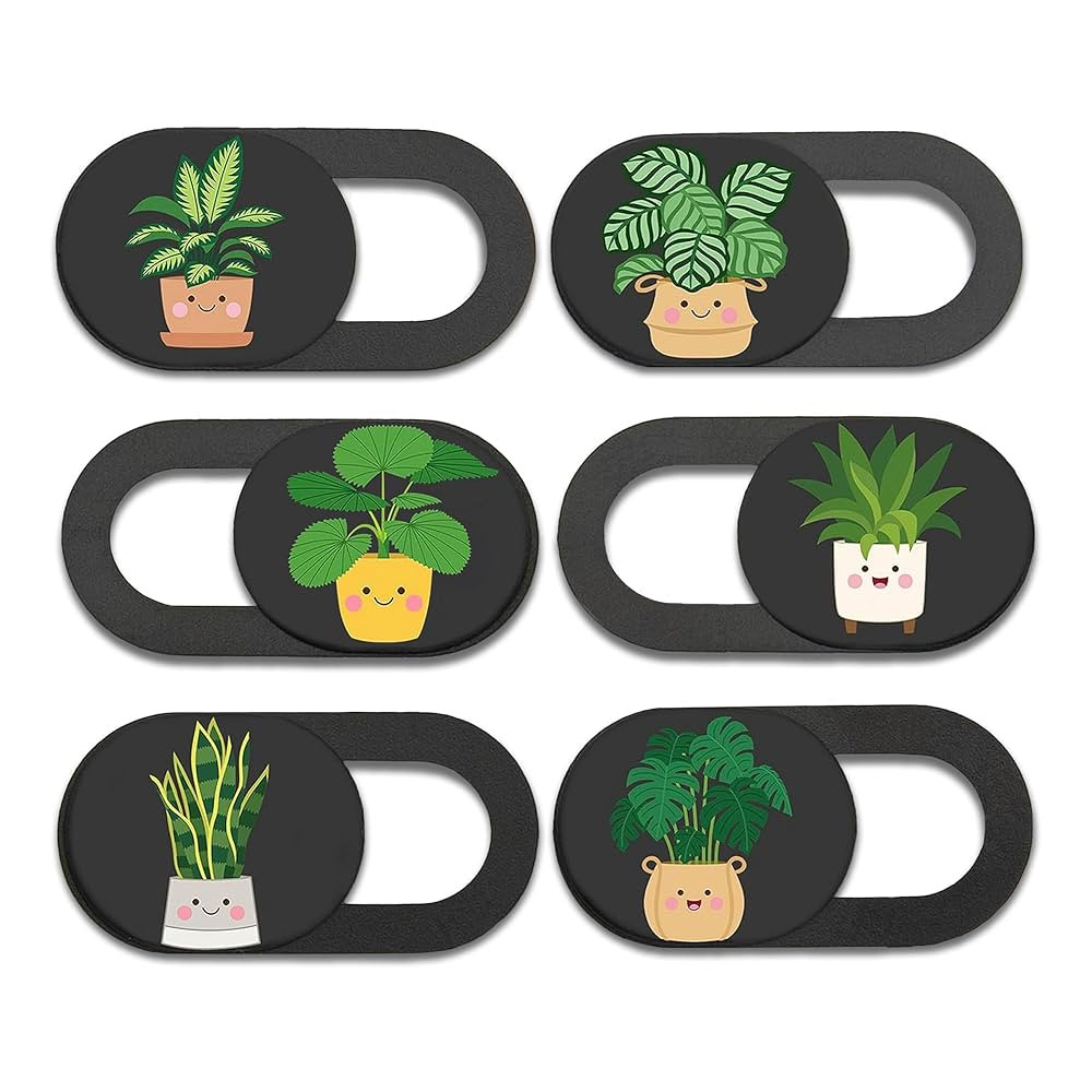 MESMOS 6pk Laptop Camera Cover Slide Cute, Laptop Accessories, Phone & Computer Camera Webcam Cov... | Amazon (US)