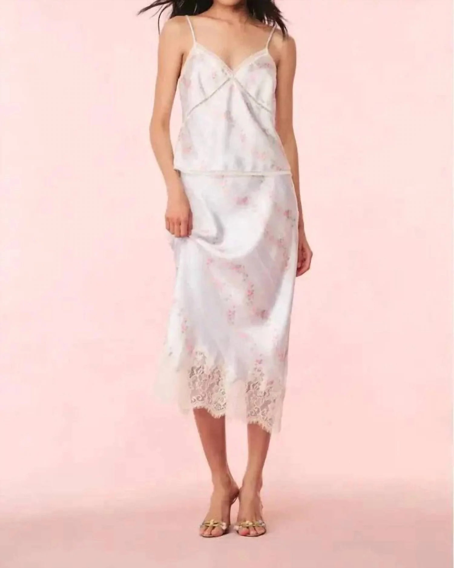 Malina Skirt In Wavecrest Blue | Shop Simon