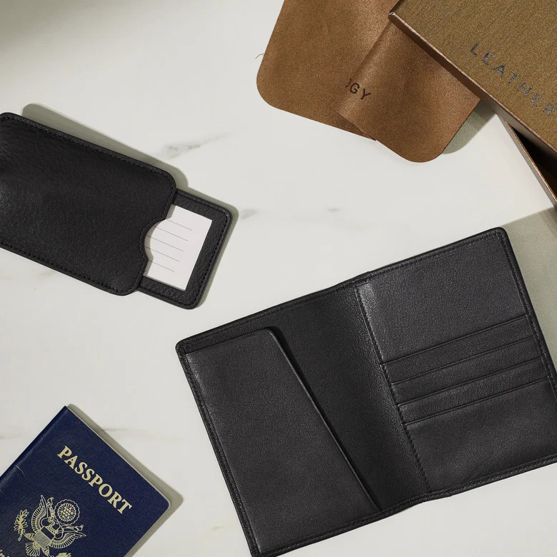 Deluxe Passport Cover + Luggage Tag Set | Leatherology
