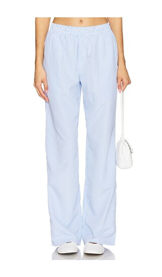 Spence Pant in Blue Stripe | Revolve Clothing (Global)