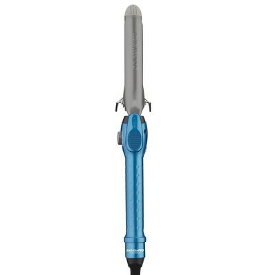 BaBylissPRO Nano Titanium Spring Curling Iron - Blue - 1" | Target