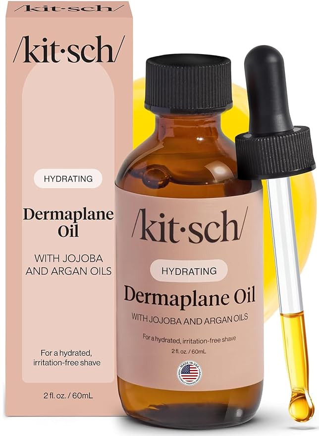 Kitsch Dermaplane Face Oil with Jojoba Oil & Argan Oil - 2oz | Amazon (US)