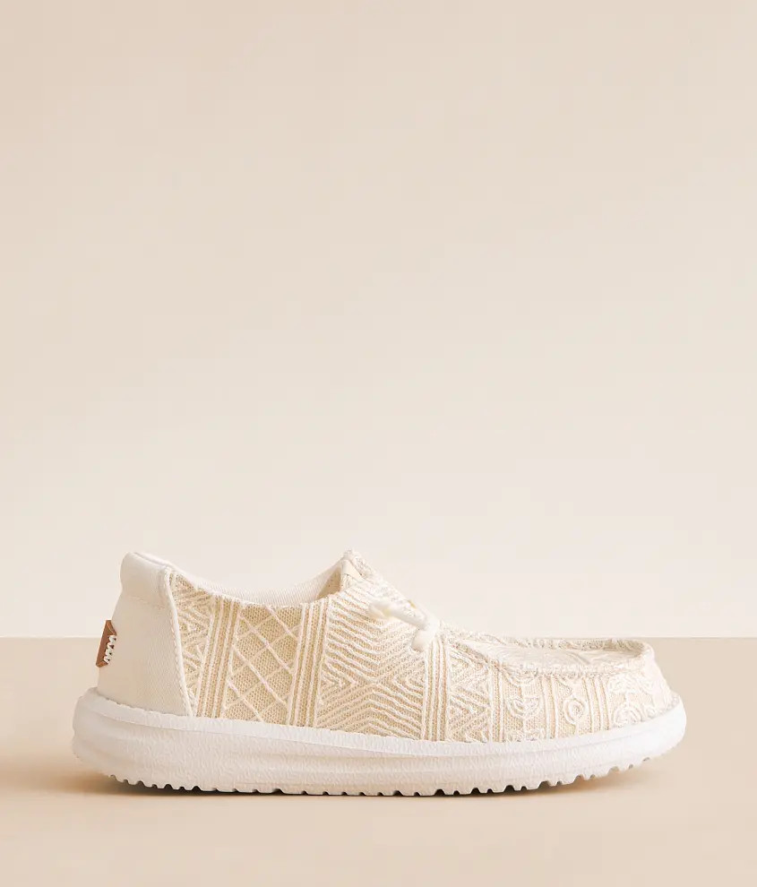 Girls - Wendy Y Crochet Lace Shoe | Buckle