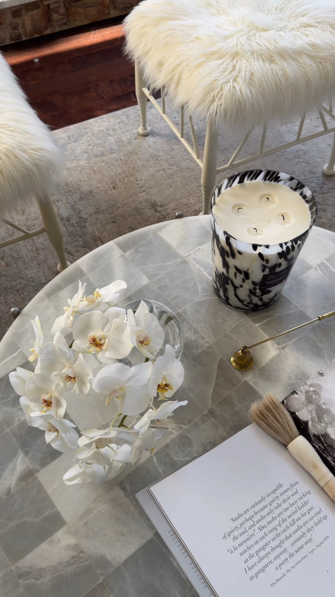 Alice Lane sale, orchid in vase, coffee, table, decor, candle, sniffer, wrench, modern, coastal.

#LTKSaleAlert #LTKHome