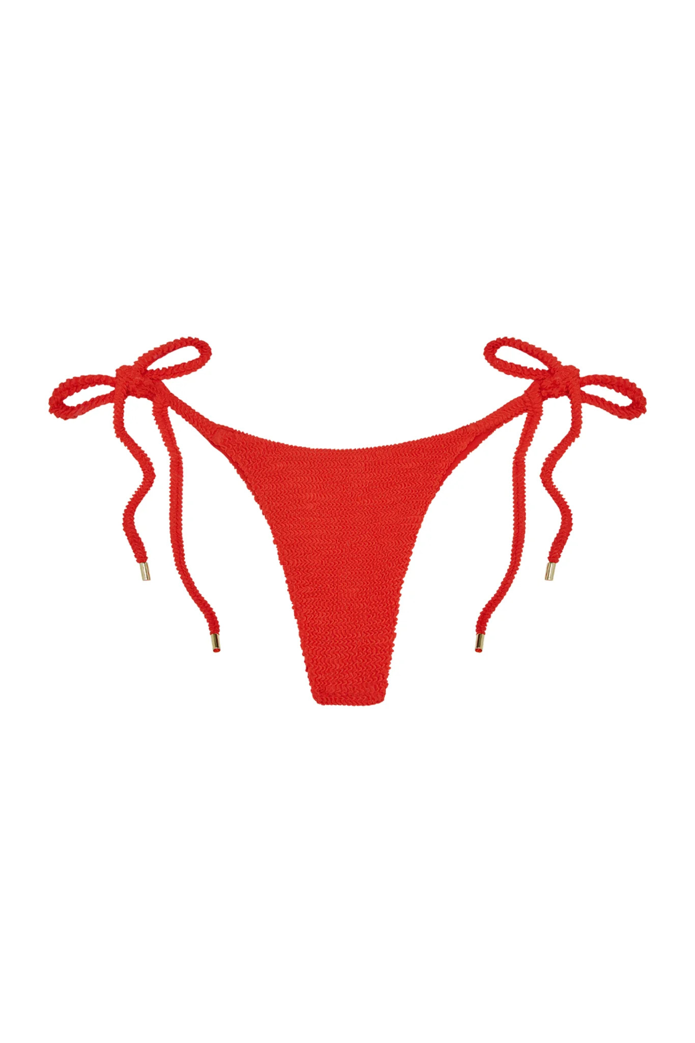 Palma Bottom - Chili Pepper Crinkle - Chili Pepper Crinkle / VV | Monday Swimwear