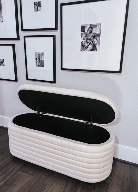 Designer inspired Boucle storage bench from Amazon !

#LTKFindsUnder50 #LTKSaleAlert #LTKHome