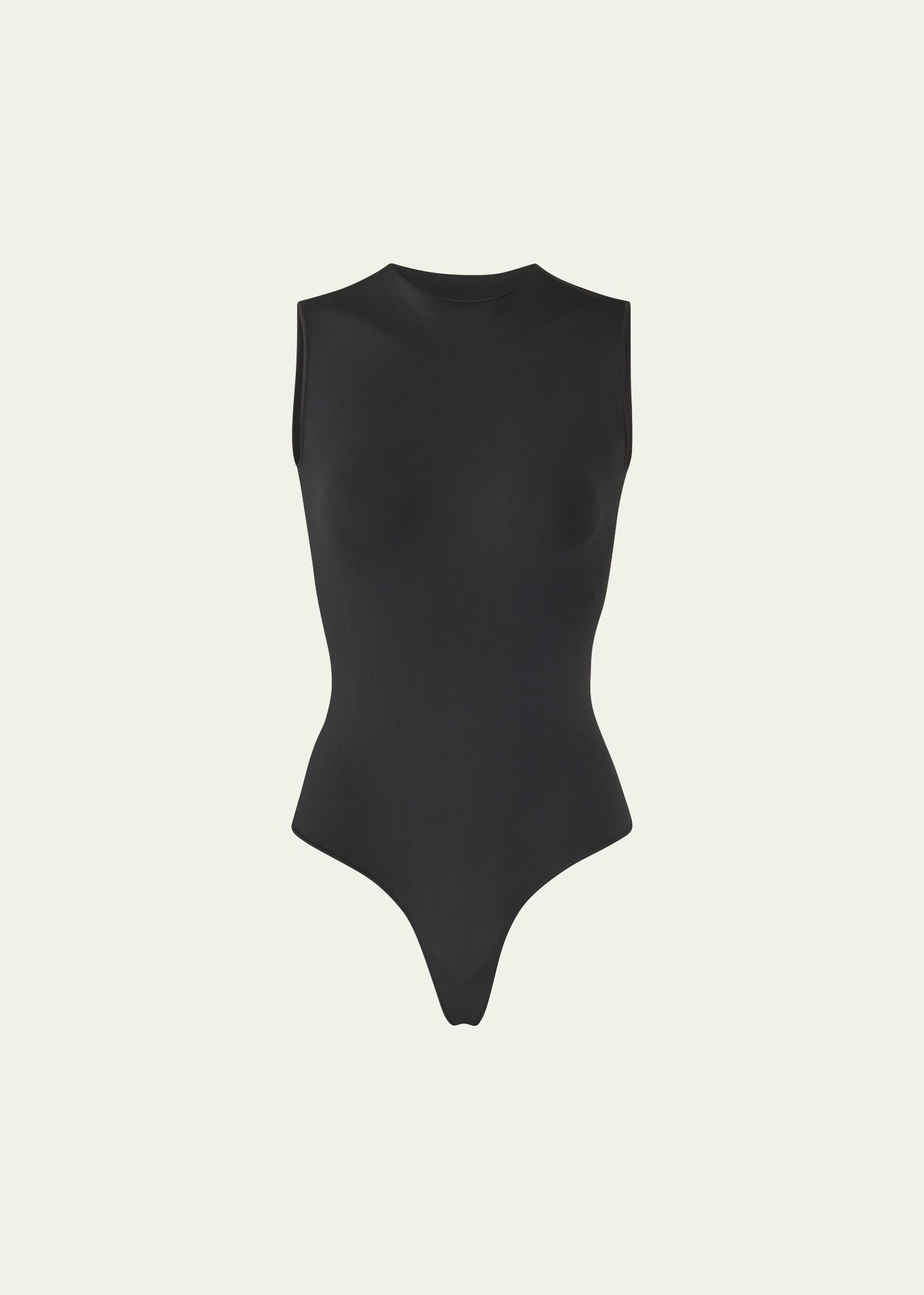 SKIMS Essential Sleeveless Crewneck Thong Bodysuit | Bergdorf Goodman