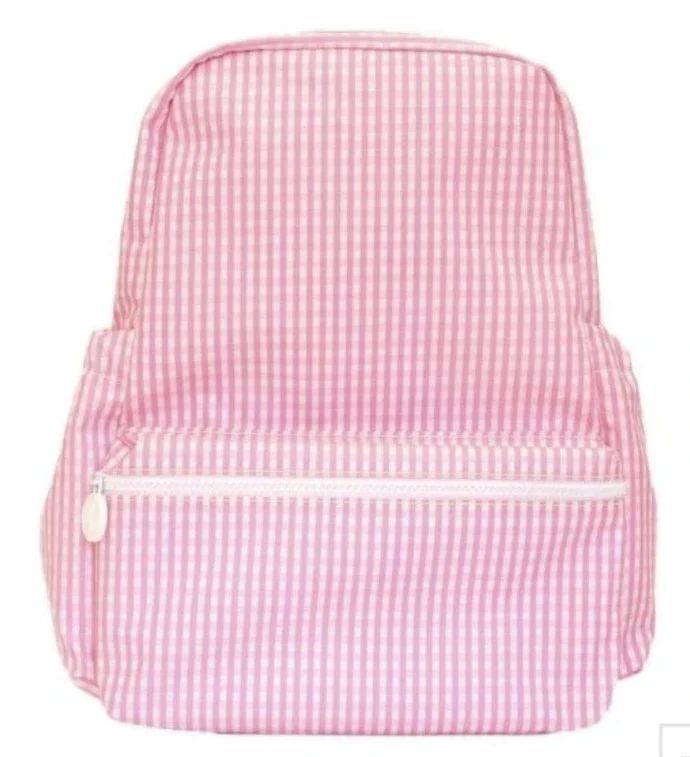 Wipeable Pink Gingham Backpack (preorder) | Lovely Little Things Boutique