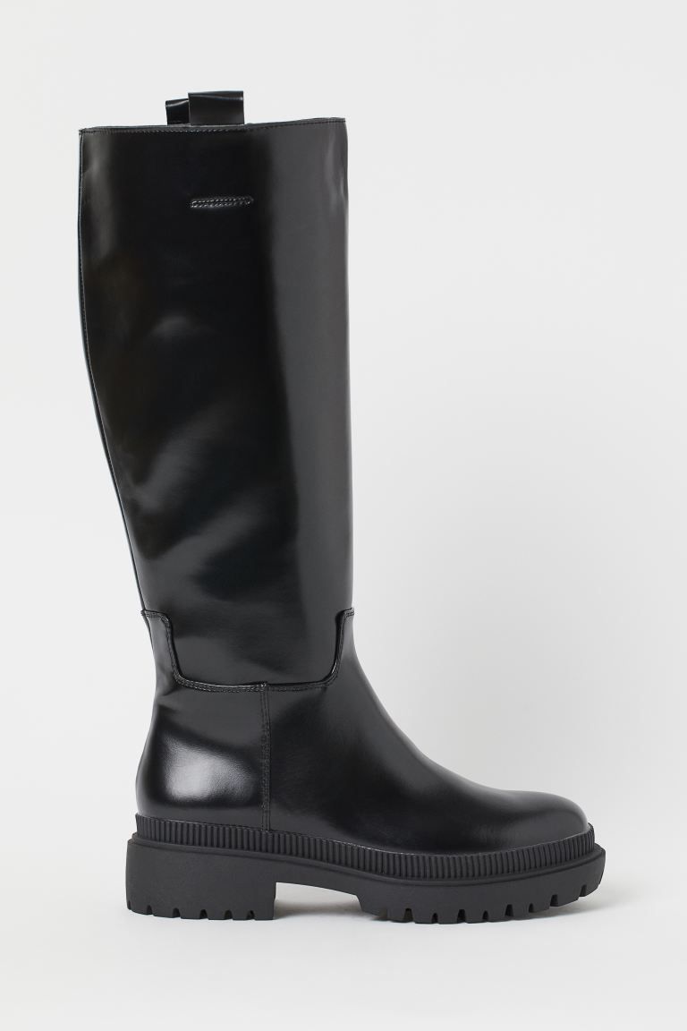 Chunky-soled boots | H&M (UK, MY, IN, SG, PH, TW, HK)