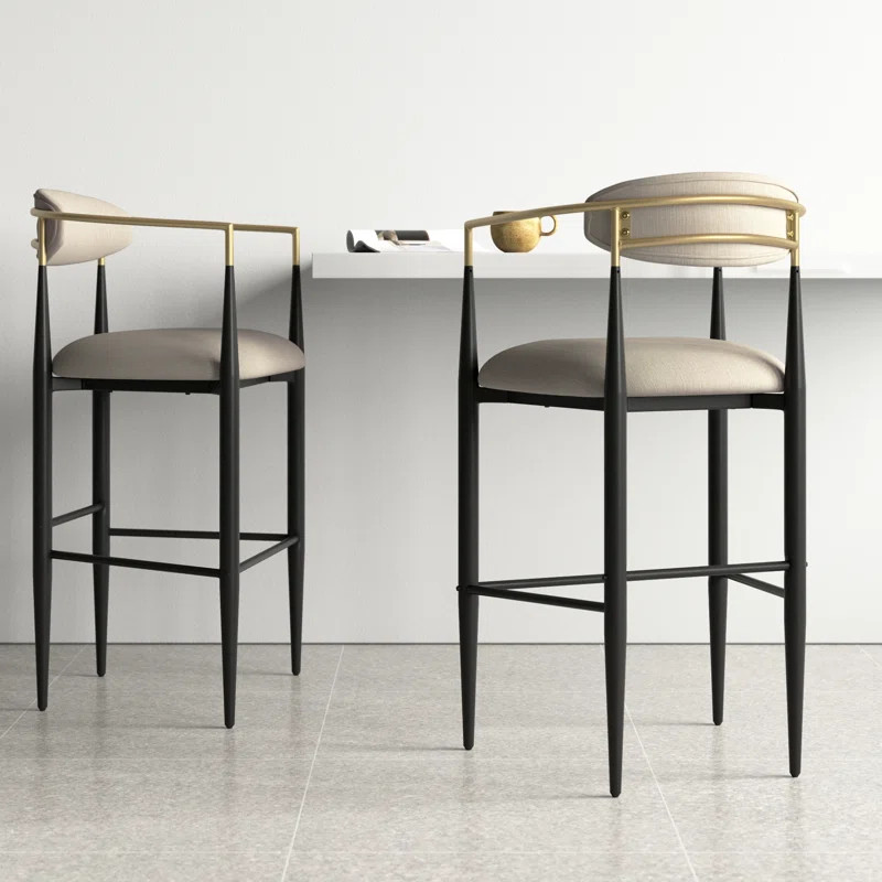 Amen Upholstered Bar Stools | Wayfair North America