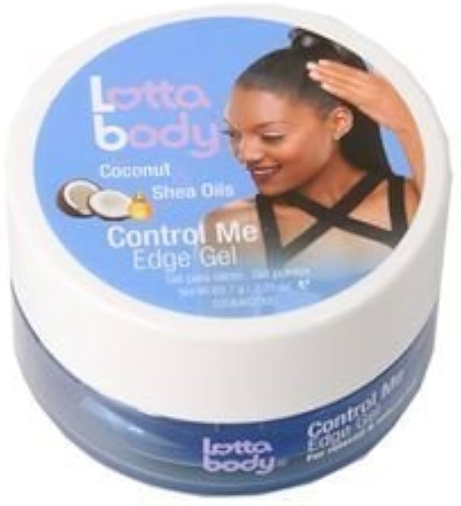Lotta Body Coconut Shea Oils Control Me Edge Gel, 2.25 Ounce by Lottabody | Amazon (US)