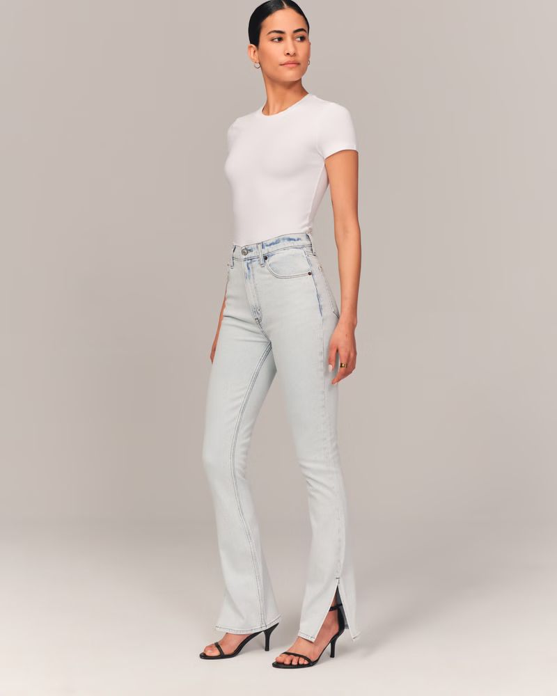 Women's Ultra High Rise 90s Slim Straight Jean | Women's Clearance | Abercrombie.com | Abercrombie & Fitch (US)
