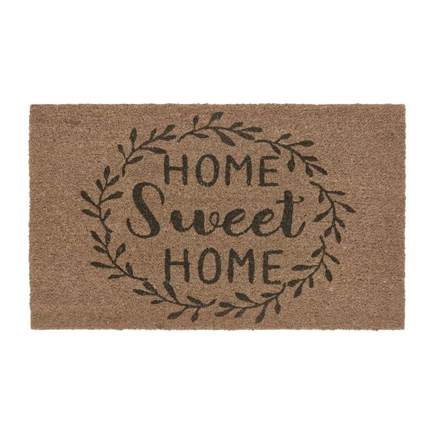 My Texas House Home Sweet Home Coir Doormat, 18" x 30" - Walmart.com | Walmart (US)