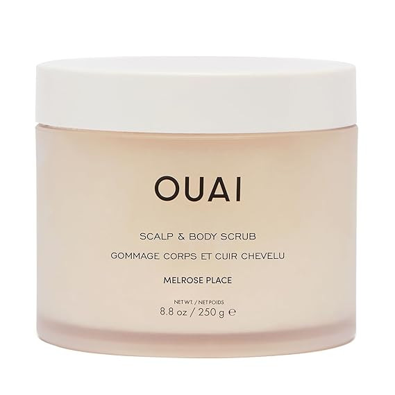 OUAI Scalp & Body Scrub, Melrose Place - Exfoliating Body Scrub with Sugar & Coconut Oil Blend fo... | Amazon (US)