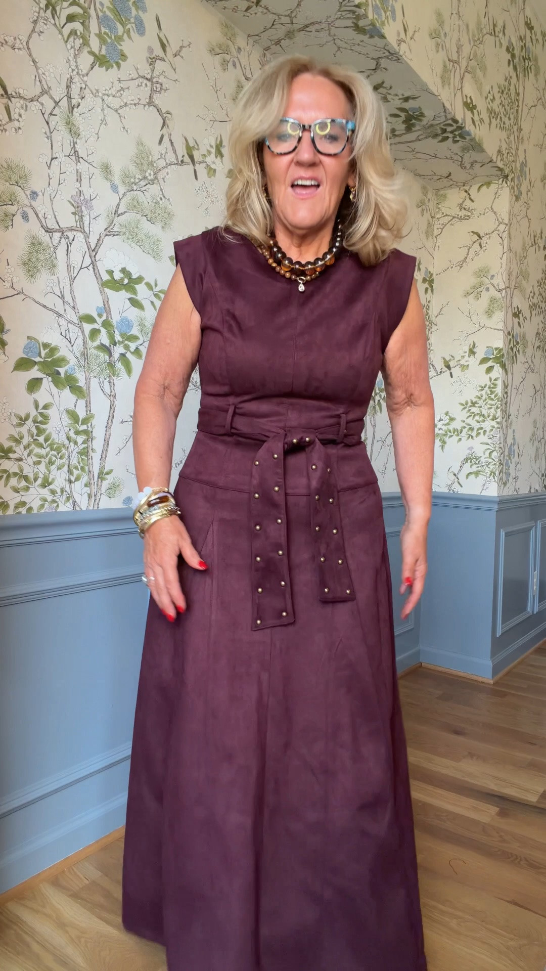 Faux suede dress, perfect for fall weddings, Sundays, special dinners, and cocktail parties. You could even wear this to work by adding a blazer or a cardigan.

#LTKWedding #LTKOver40 #LTKPetite