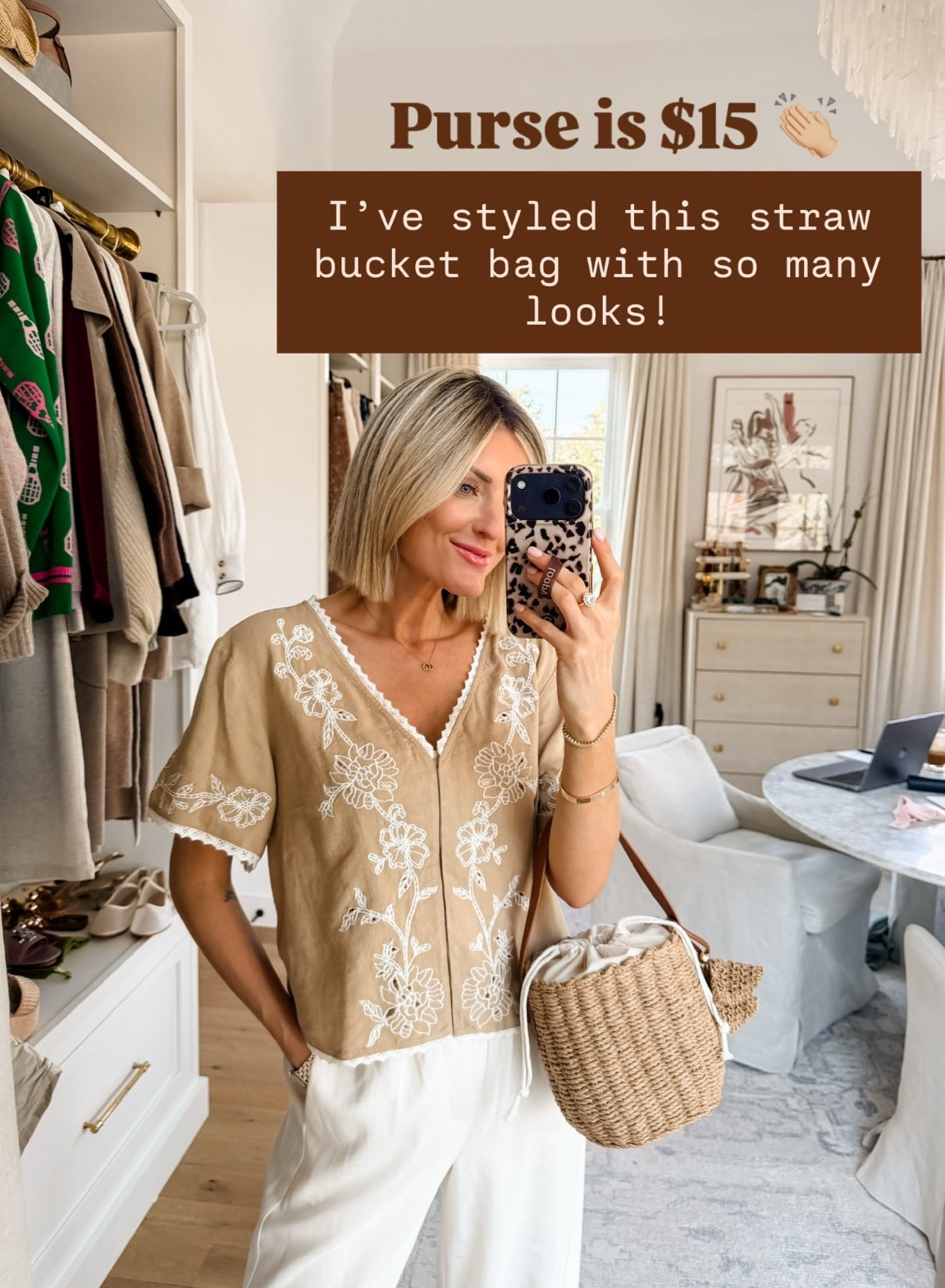 The cutest straw bucket bag on sale 👏🏼 

Loverly Grey, Target find, Target fashion, straw bag, sale alert

#LTKSaleAlert