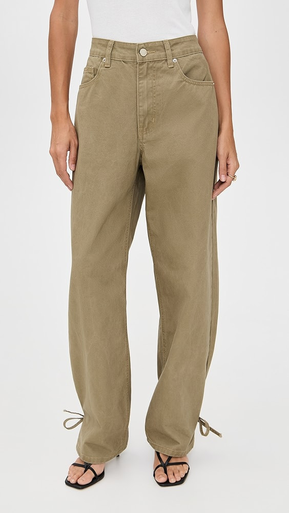 Marnie Khaki Denim Jeans | Shopbop