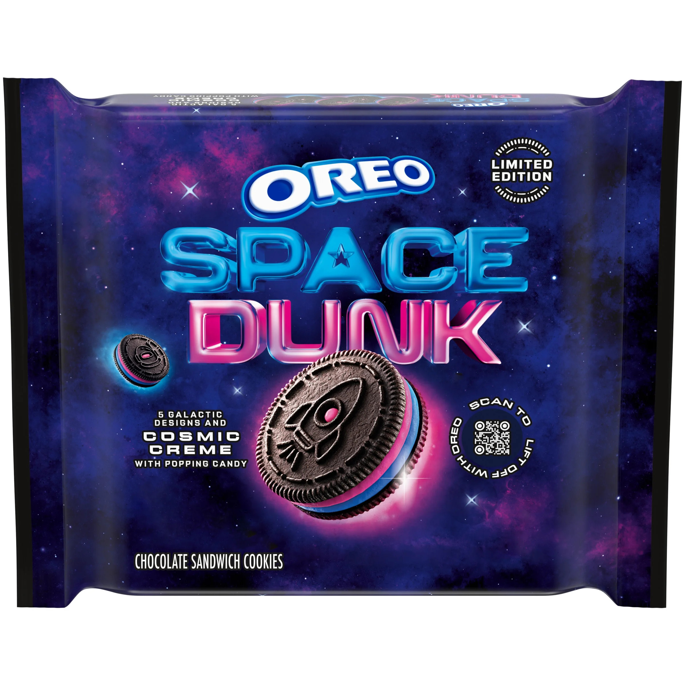 OREO Space Dunk Chocolate Sandwich Cookies, Limited Edition, 10.68 oz | Walmart (US)