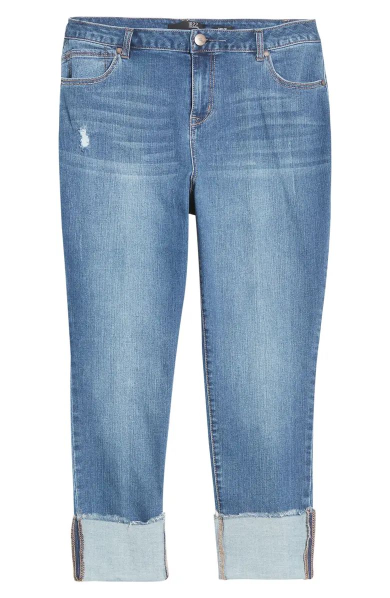 Deep Roll Cuff Jeans | Nordstrom