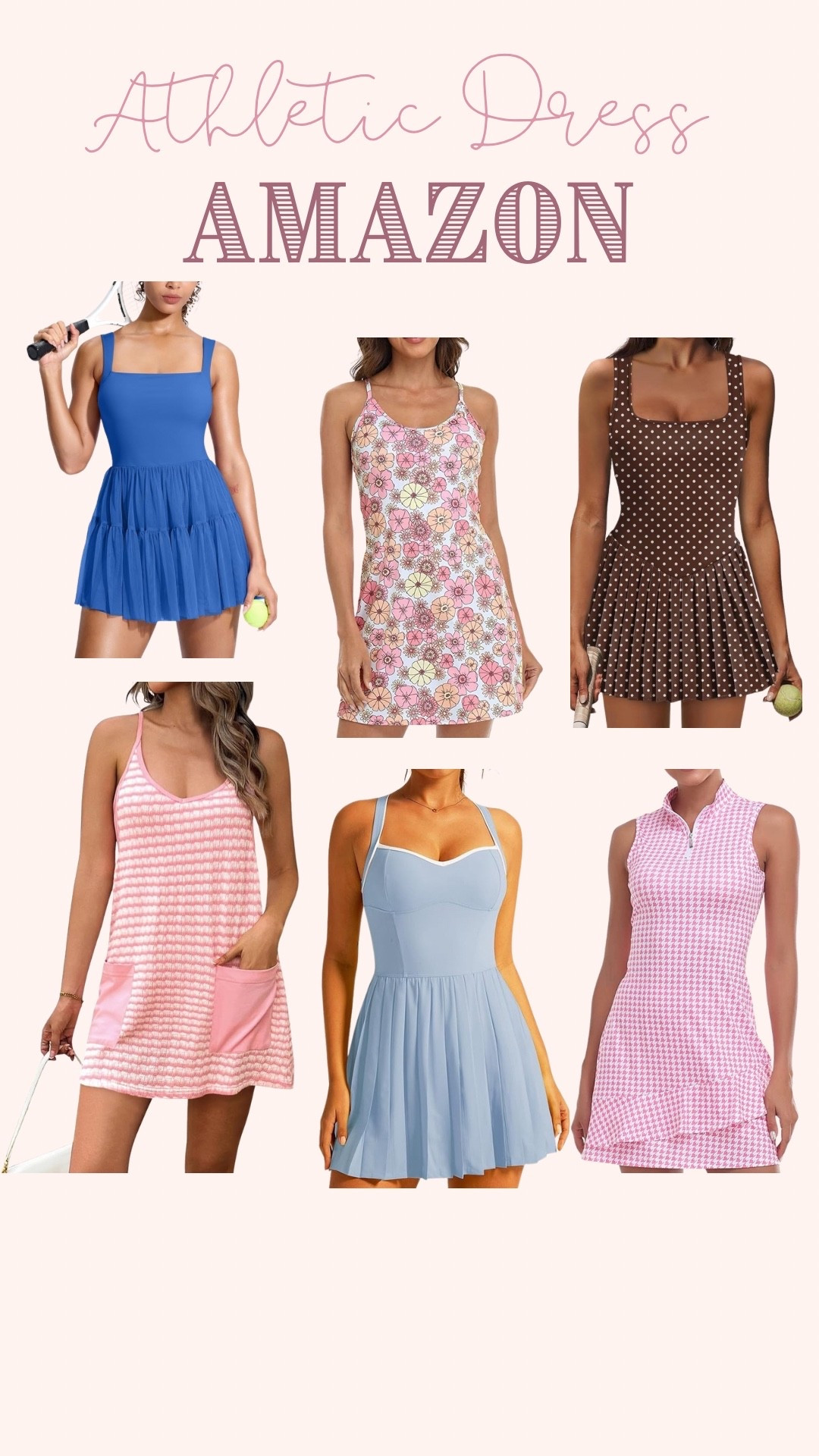 Amazon Spring Athletic Dresses 🩵🌸

#LTKgrwm #LTKActive #LTKootd