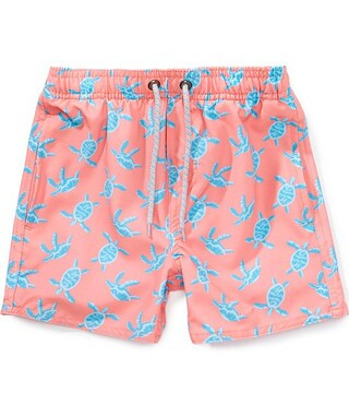 Class Club Little Boys Turtle Print Swim Trunks | Dillard's | Dillard's