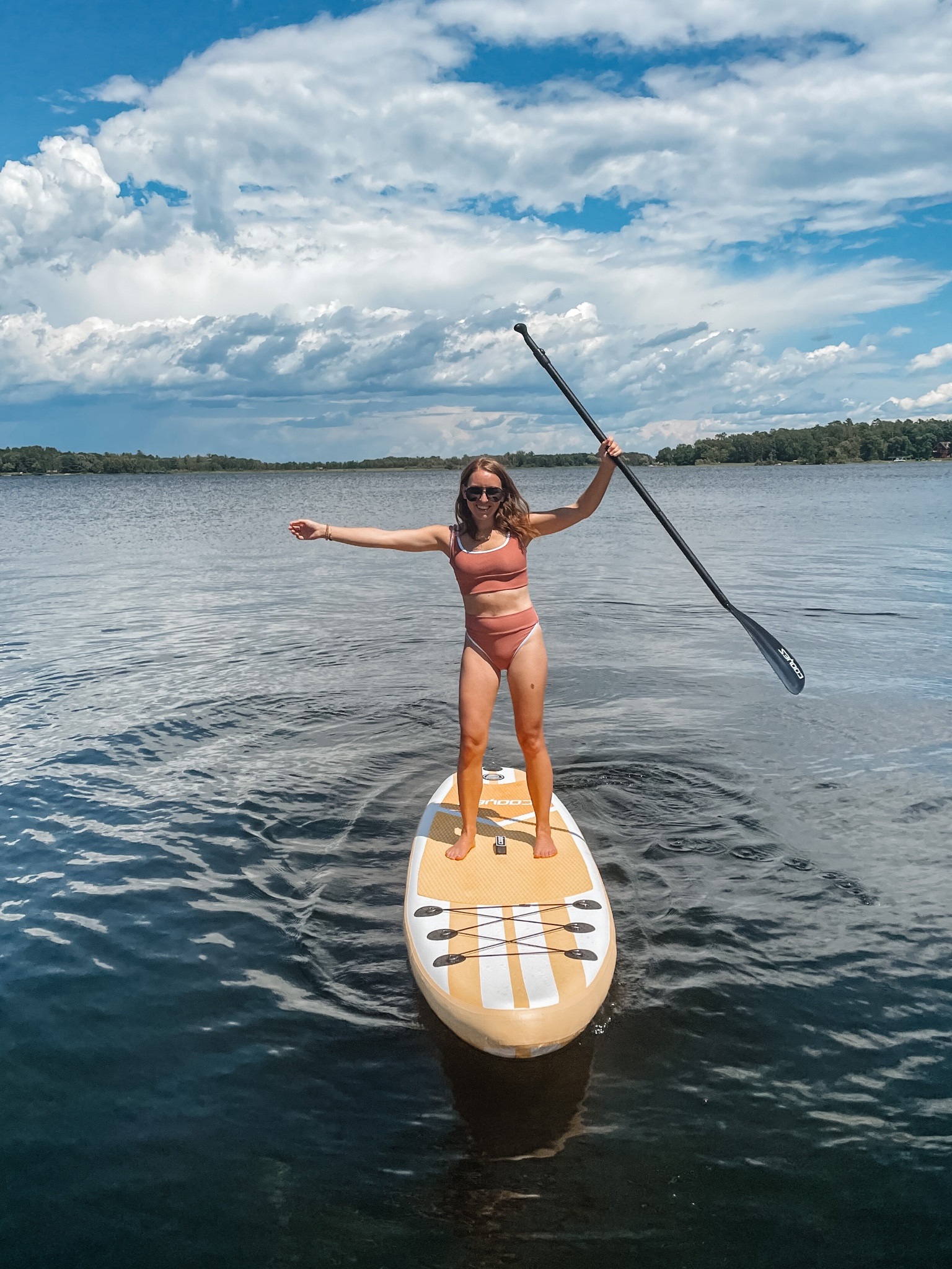 Affordable inflatable standup paddle board!

Paddle board, swim, lake style, lake, swimsuit, sporty swim, sup, paddle boards under $250, 

#LTKSummerSales #LTKSwim #LTKActive