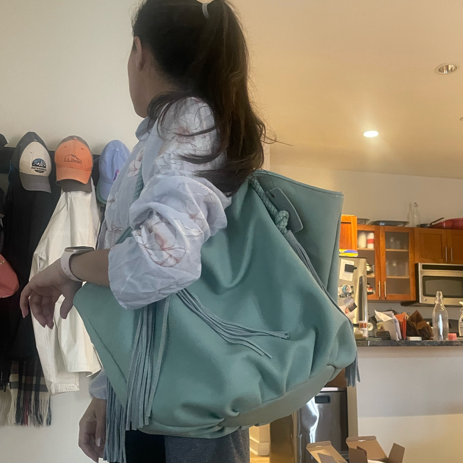 Anthropologie bag (tagged similar shoulder bucket bag styles). This one is sold out but available on Poshmark!

#LTKGiftGuide #LTKU #LTKSeasonal