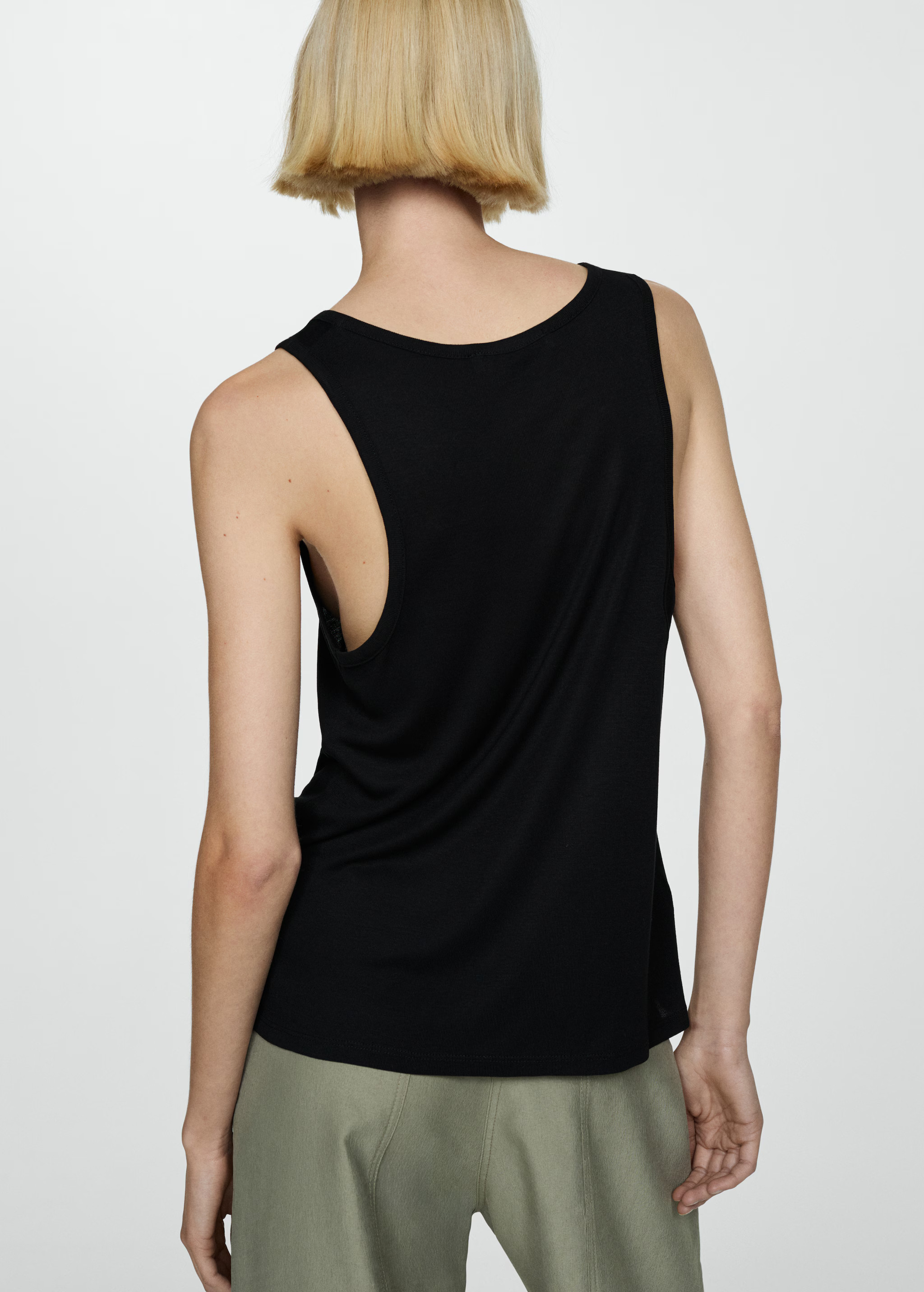 Knit strap top | Mango (US/MX/AU)