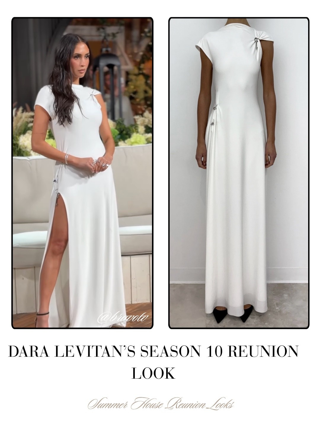 Dara Levitan’s Season 10 Reunion Look 📸 = @bravotv // Sold by Grace Ling