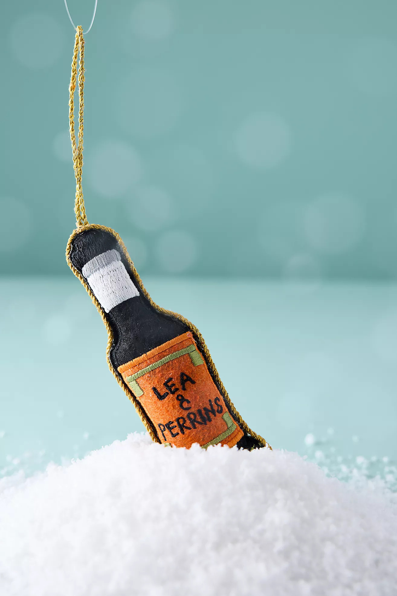 studio THIE Lea & Perrins Felt Ornament | Anthropologie (UK)