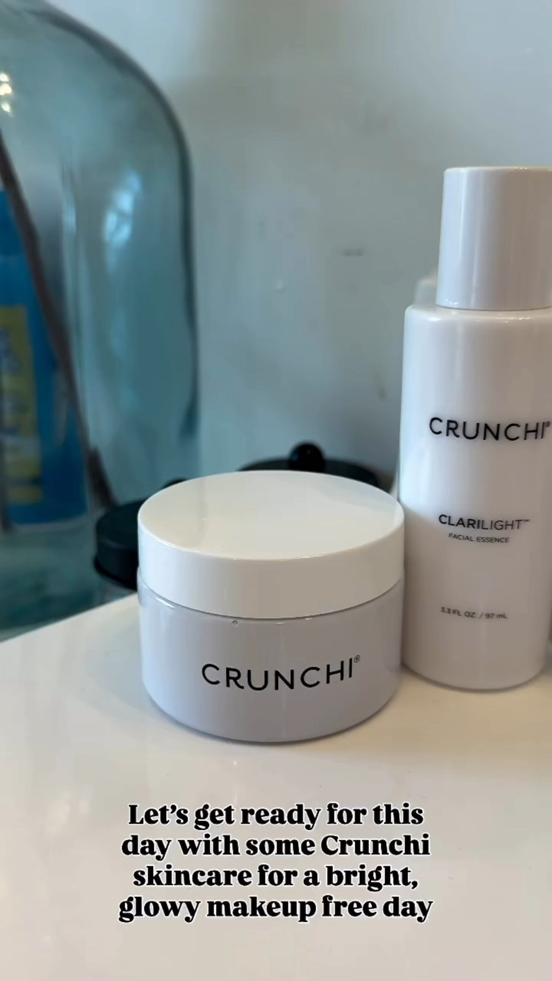 My clean skincare lineup that keeps my skin glowing and happy 🌿
I’ve been obsessed with these @Crunchi products — non-toxic, effective, and mom-life friendly 💕

Here’s my full routine:
1️⃣ Cleansing Balm – melts away makeup + impurities while leaving skin soft and hydrated 🧖‍♀️
2️⃣ Clarilight Toner – refreshes and balances for that natural glow 🌸
3️⃣ Goldenlight – my favorite glow booster ☀️ lightweight, radiant, and gives that lit-from-within look
4️⃣ Daylight or Nightlight Cream – hydrating, silky smooth, and perfect for sealing in moisture 💫

✨ Clean ingredients that actually work and make skincare feel simple again.
🩷 Shop my Crunchi must-haves below!

#Crunchi #CrunchiPartner #CleanBeauty #LTKSkincare #CleanSkincare #NonToxicLiving #LTKBeauty #MomLifeGlow #SkincareRoutine #CleanBeautyRoutine #SelfCareForMoms

#LTKgrwm #LTKselfcare #LTKdayinmylife