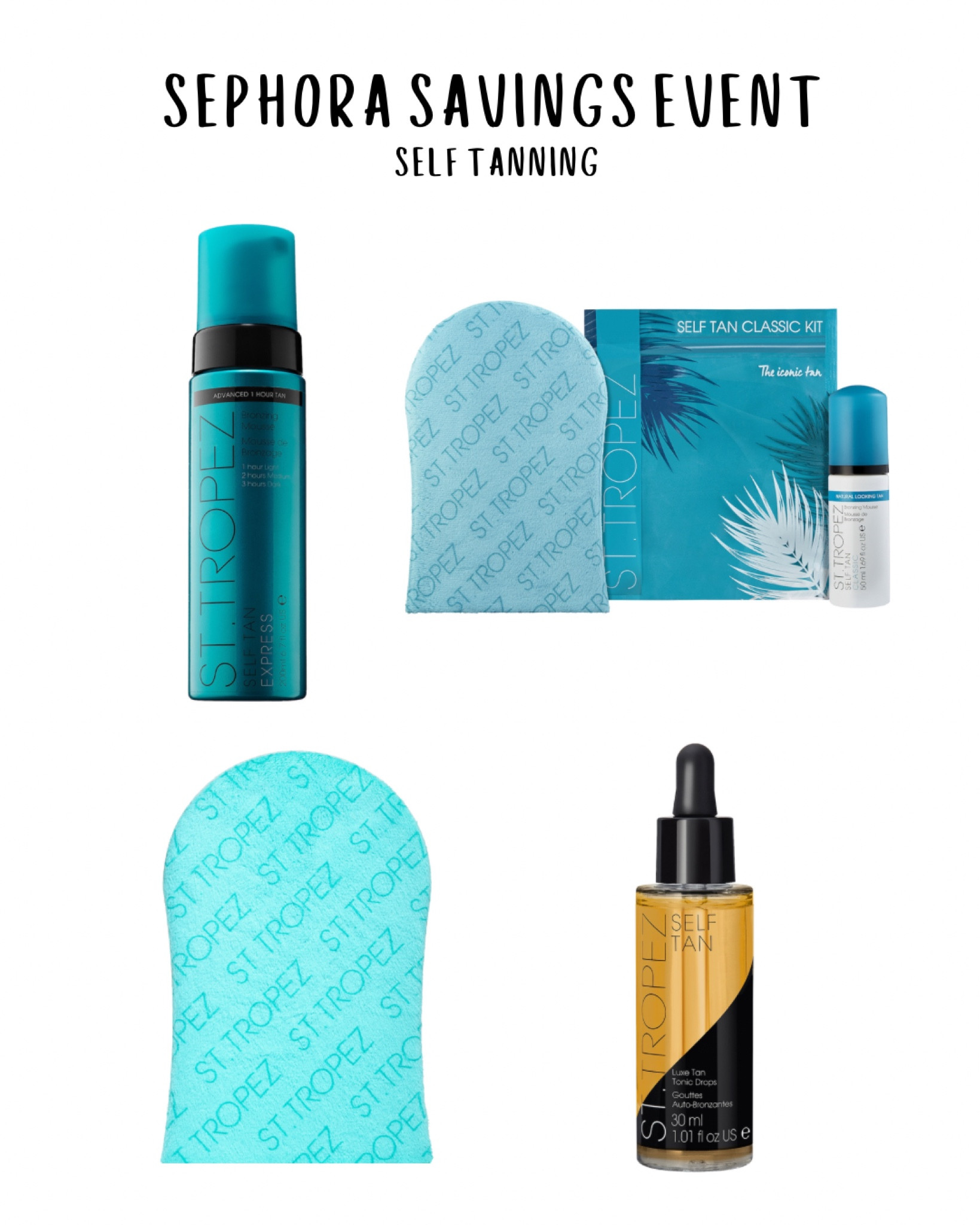 The Sephora savings event is live until November 6! This is a collection of my current favorite self tanning products I will be buying while they are on sale!


#LTKstyletip #LTKbeauty #LTKGiftGuide