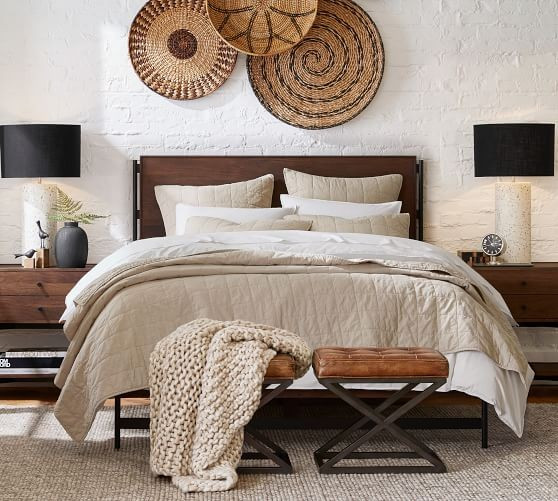 Belgian Flax Linen Comforter & Shams | Pottery Barn (US)