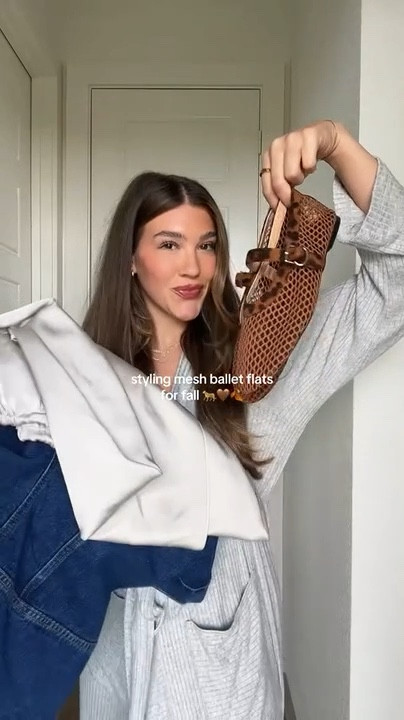 Styling ballet flats for fall! Amazon fall outfit! 

#LTKFindsUnder100 #LTKStyleTip #LTKVideo