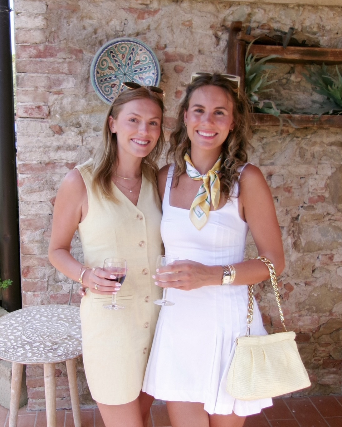 Tuscan Farmhouse fit!🍋 white dress is Zara! 