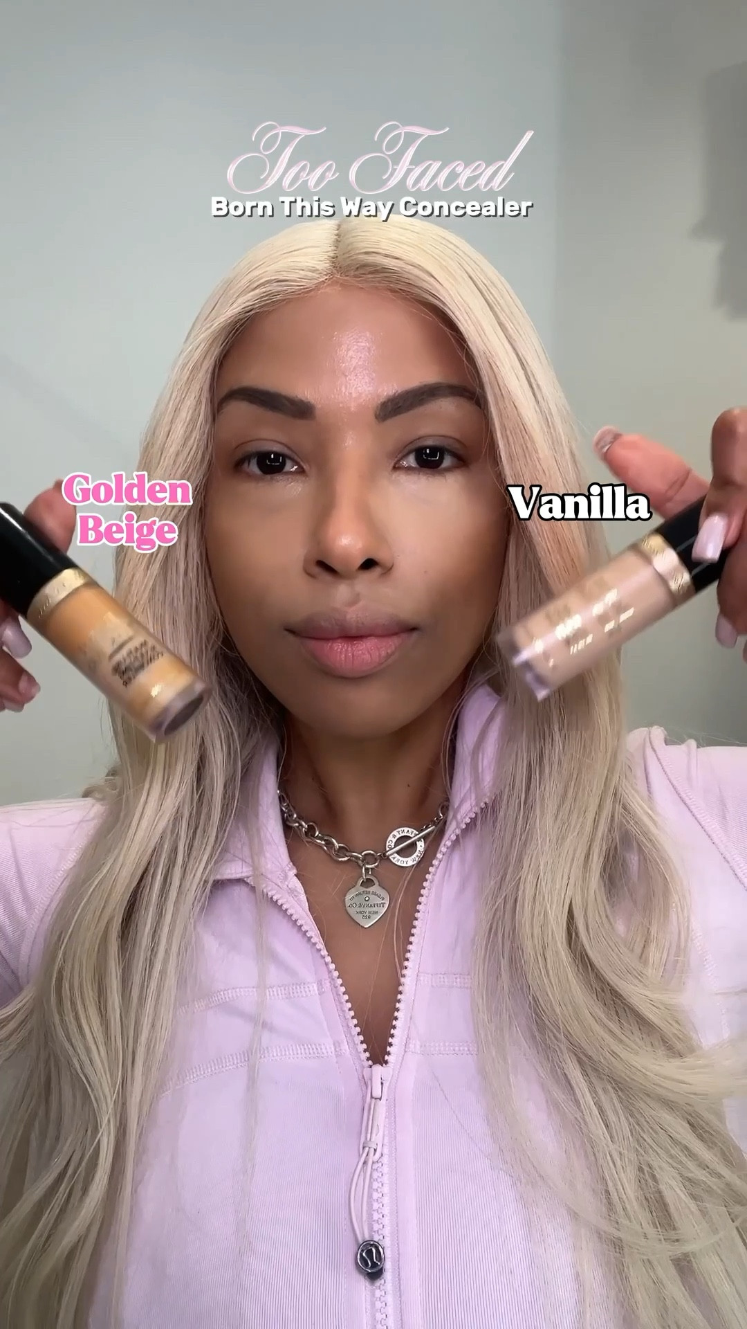 Too faced concealer golden beige vs vanilla vs mixed #toofacedconcealer #toofacedgoldenbeige #toofacedconcealervanilla #makeuproutine #bestconcealer

#LTKHoliday #LTKBeauty #LTKGiftGuide