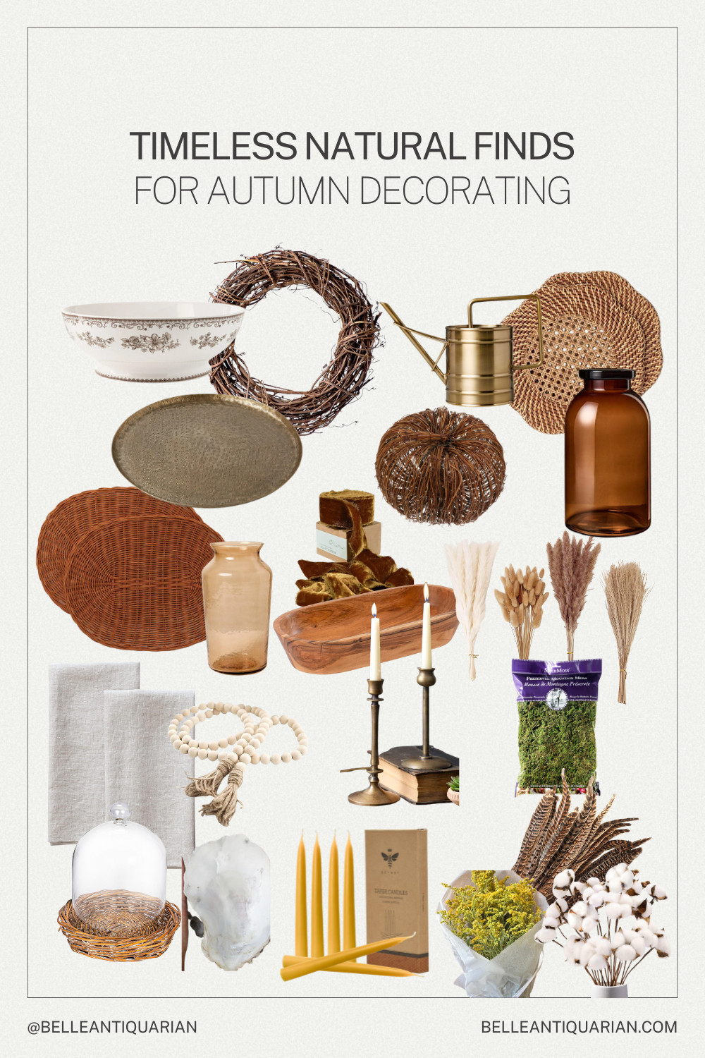 Timeless natural decor finds for fall! 🍂 From grapevine wreaths and beeswax candles to rustic dough bowls and dried flowers, these versatile pieces will take your home from autumn into the holidays with ease. Shop my curated favorites below to bring the beauty of the season indoors." 

 #LTKSeasonal #LTKHome #LTKFindsUnder50