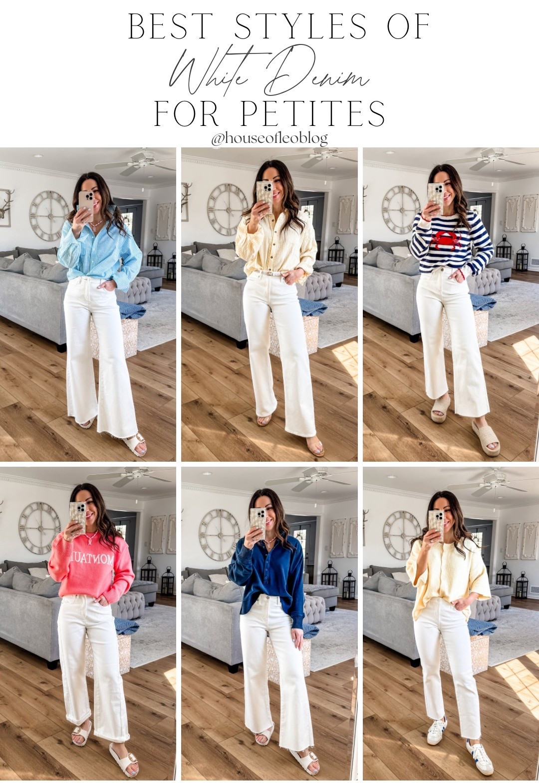 White jeans can be tough to get right. I just rounded up my top 6 pairs of white denim in a variety of styles that are all petite friendly. They all have stretch and most with tummy control. 

Jeans 25. Tops small. Sandals TTS. Adidas sneakers size down. 



#LTKPetite #LTKOver40