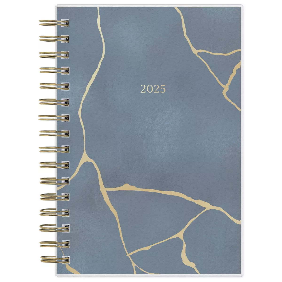 Marie Kondo for Blue Sky 2025 Daily/Monthly Planner 8.19"x6.38" Wirebound Kintsugi Indigo: Adult ... | Target
