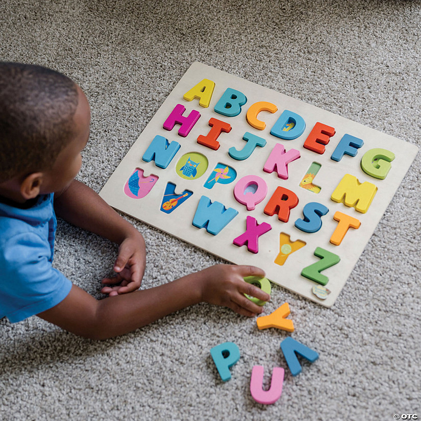 Wood Alphabet Puzzle | Mindware