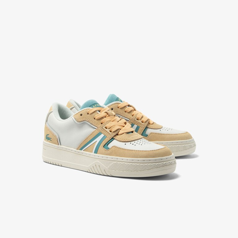 Women's L001 Leather Colorblock Sneakers | Lacoste (US)